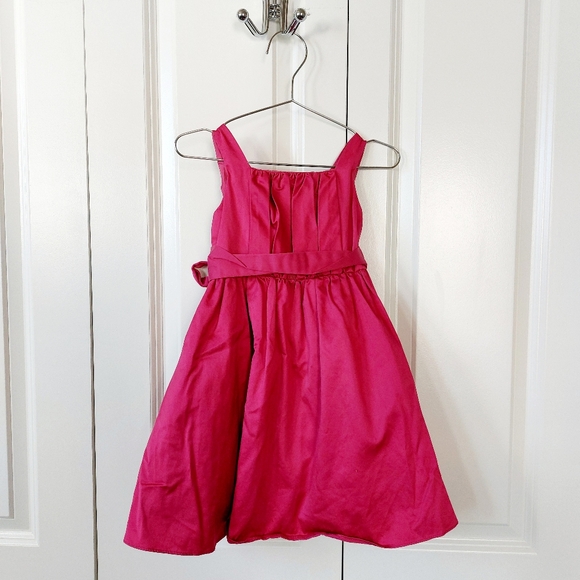 Pink Flowergirl Dress size 2T David's Bridal Watermelon Daddy Daughter Dance - Picture 1 of 3